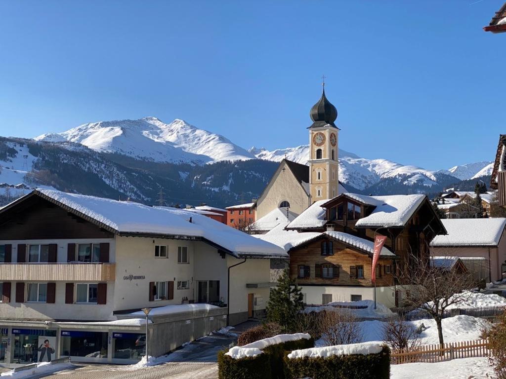 Ferienwohnung Dorfzentrum Disentis Exterior photo